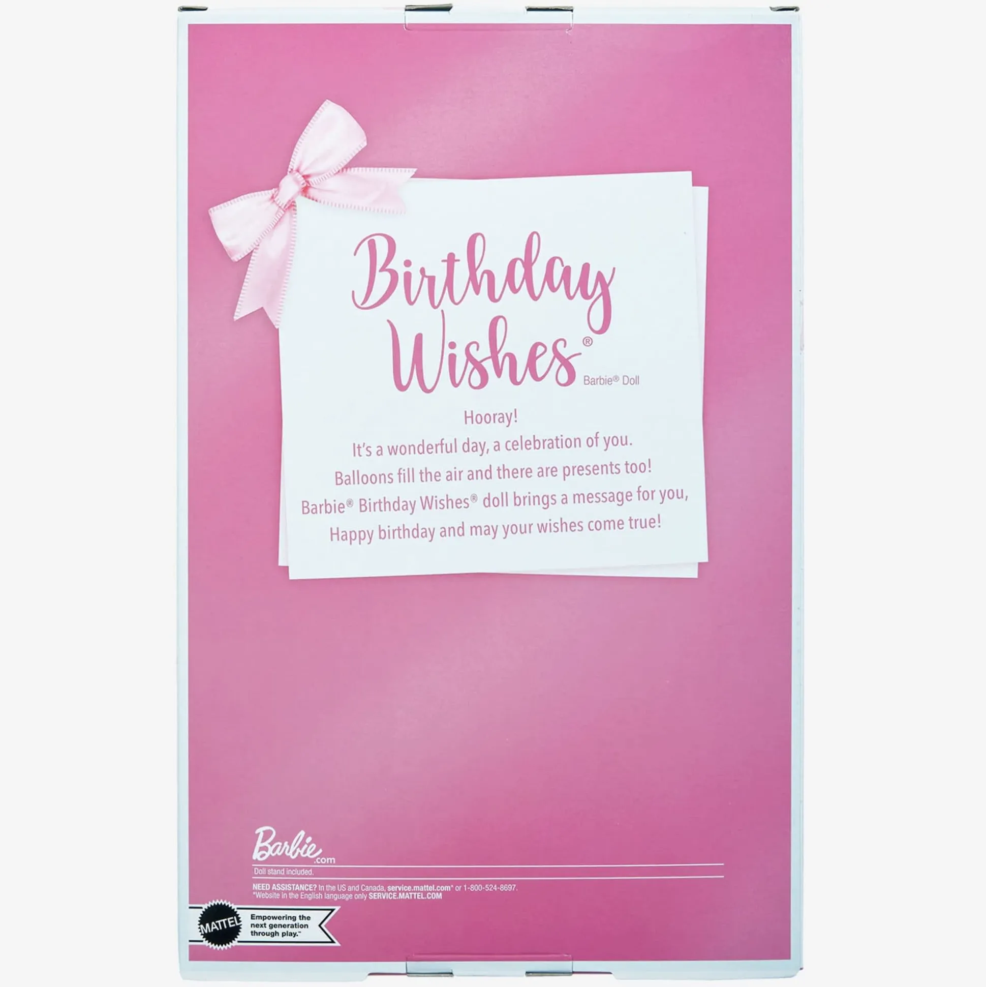 2023 Barbie Birthday Wishes Doll