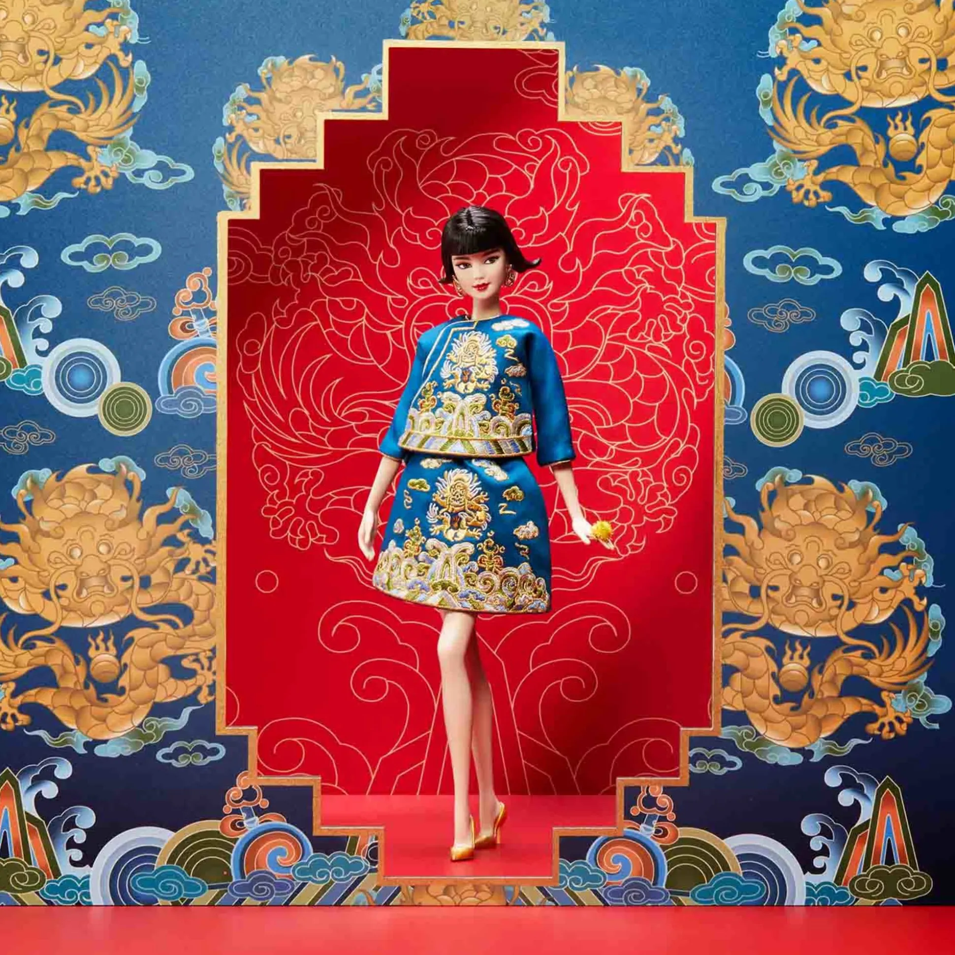 2023 Barbie Lunar New Year Doll Designed by Guo Pei