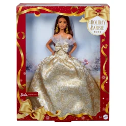 2025 Holiday Barbie Doll 3