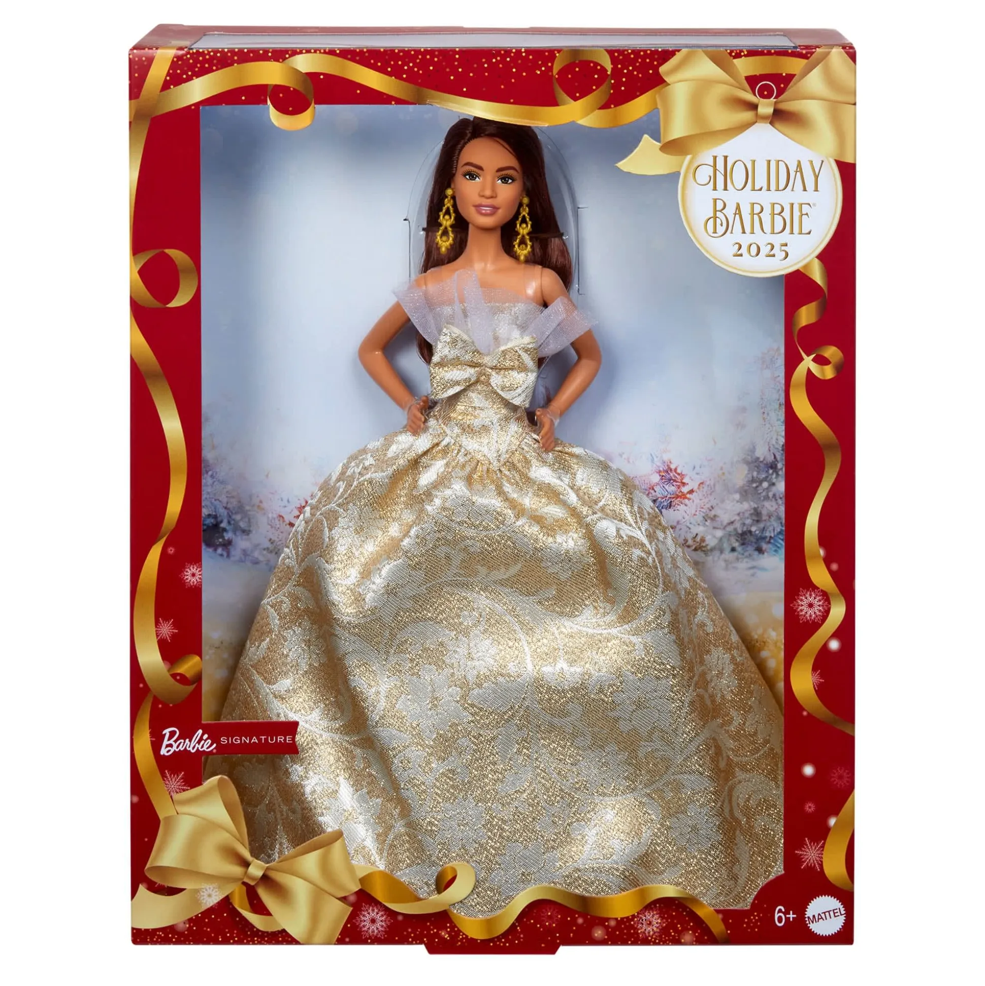 2025 Holiday Barbie Doll 3