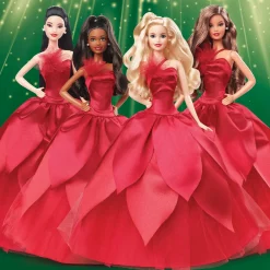 2022 Holiday Barbie Doll, Blonde Hair