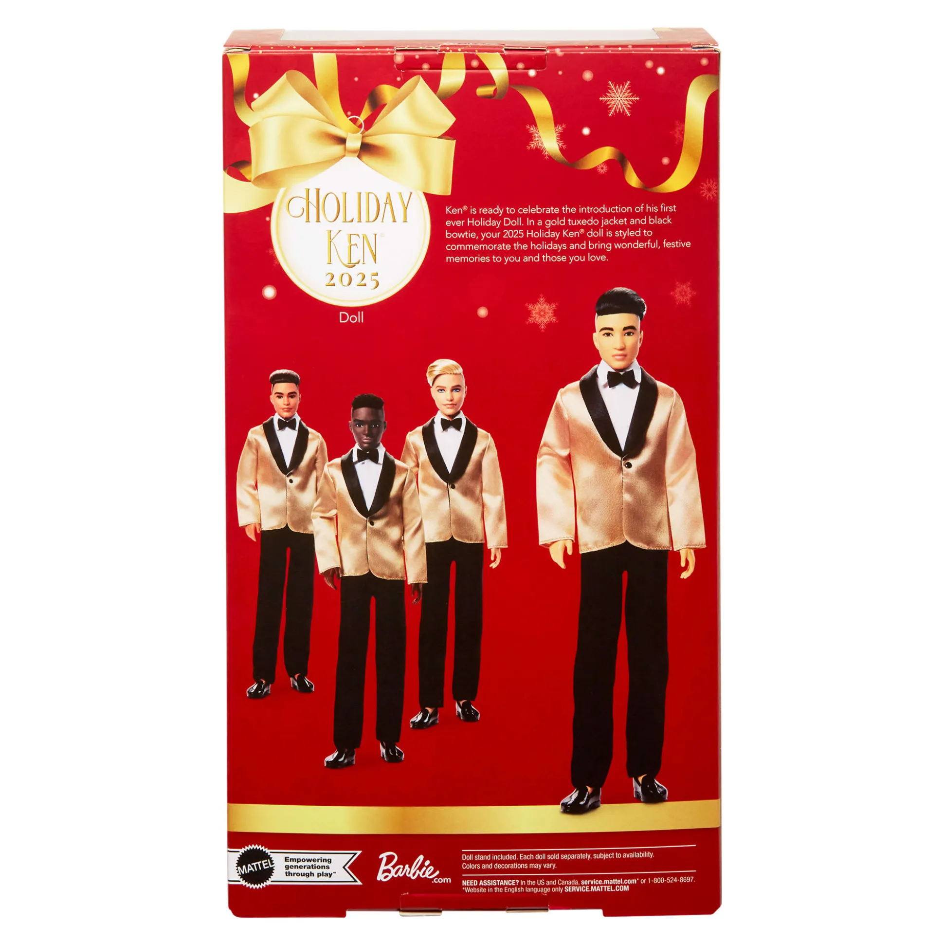 2025 Holiday Ken Doll 1