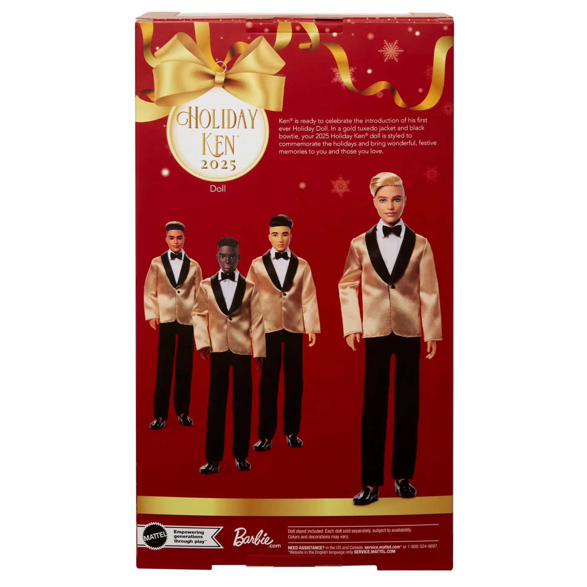 2025 Holiday Ken Doll 4