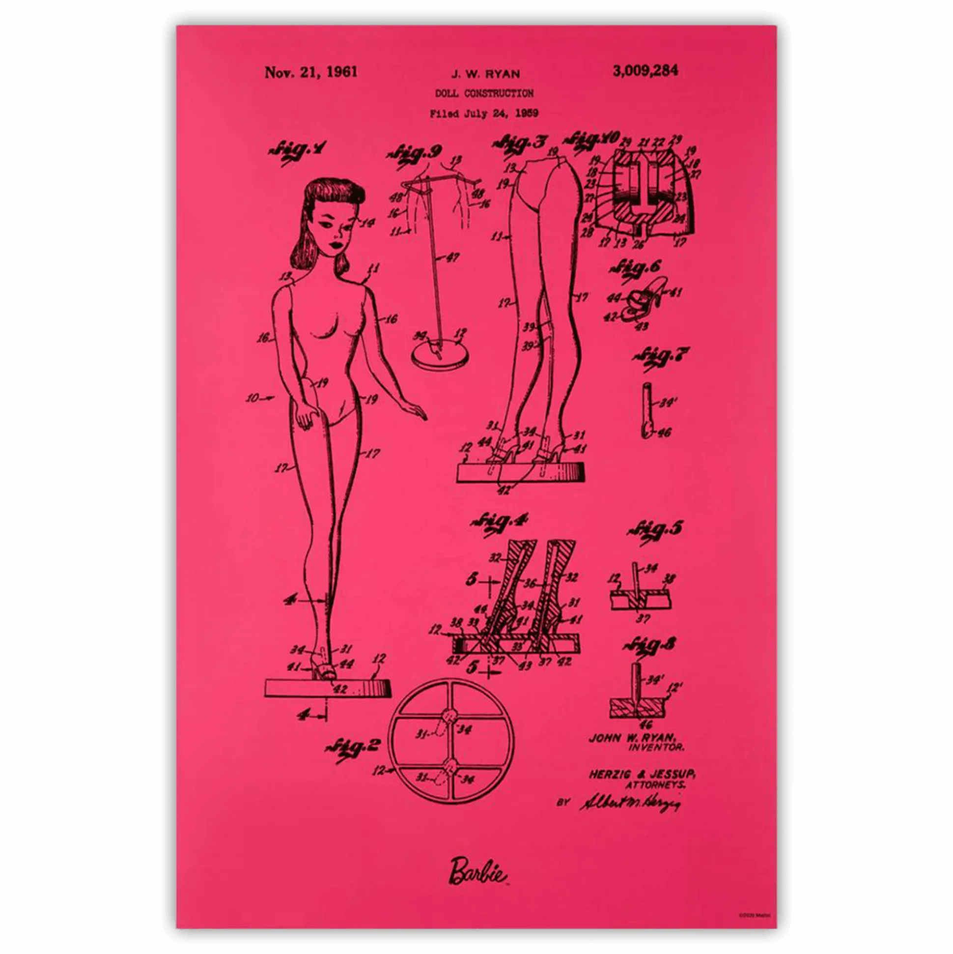 Art of Engineering Barbie® Print