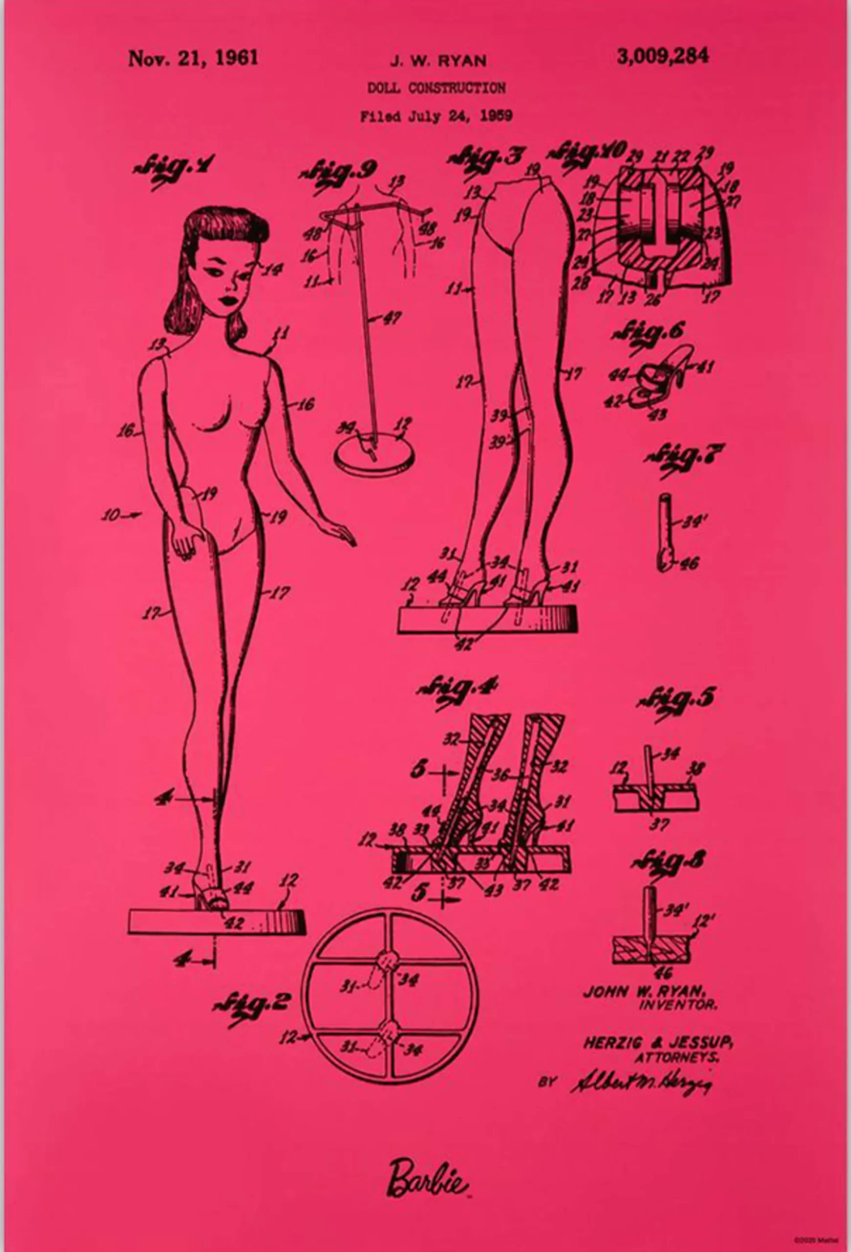 Art of Engineering Barbie® Print