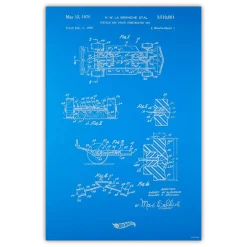 Art of Engineering Hot Wheels Print