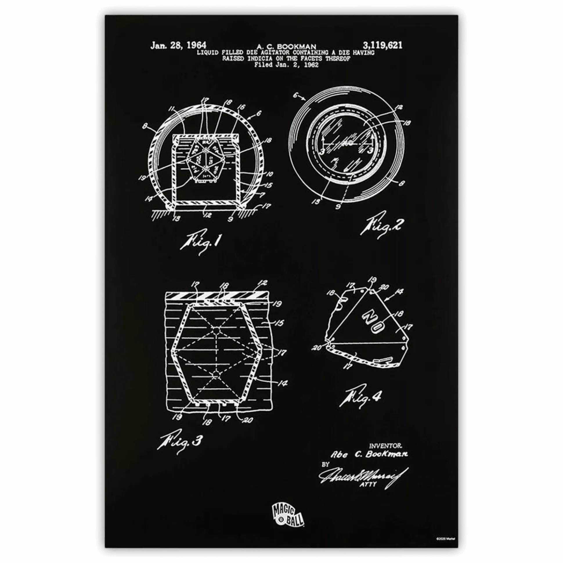 Art of Engineering Magic 8 Ball Print