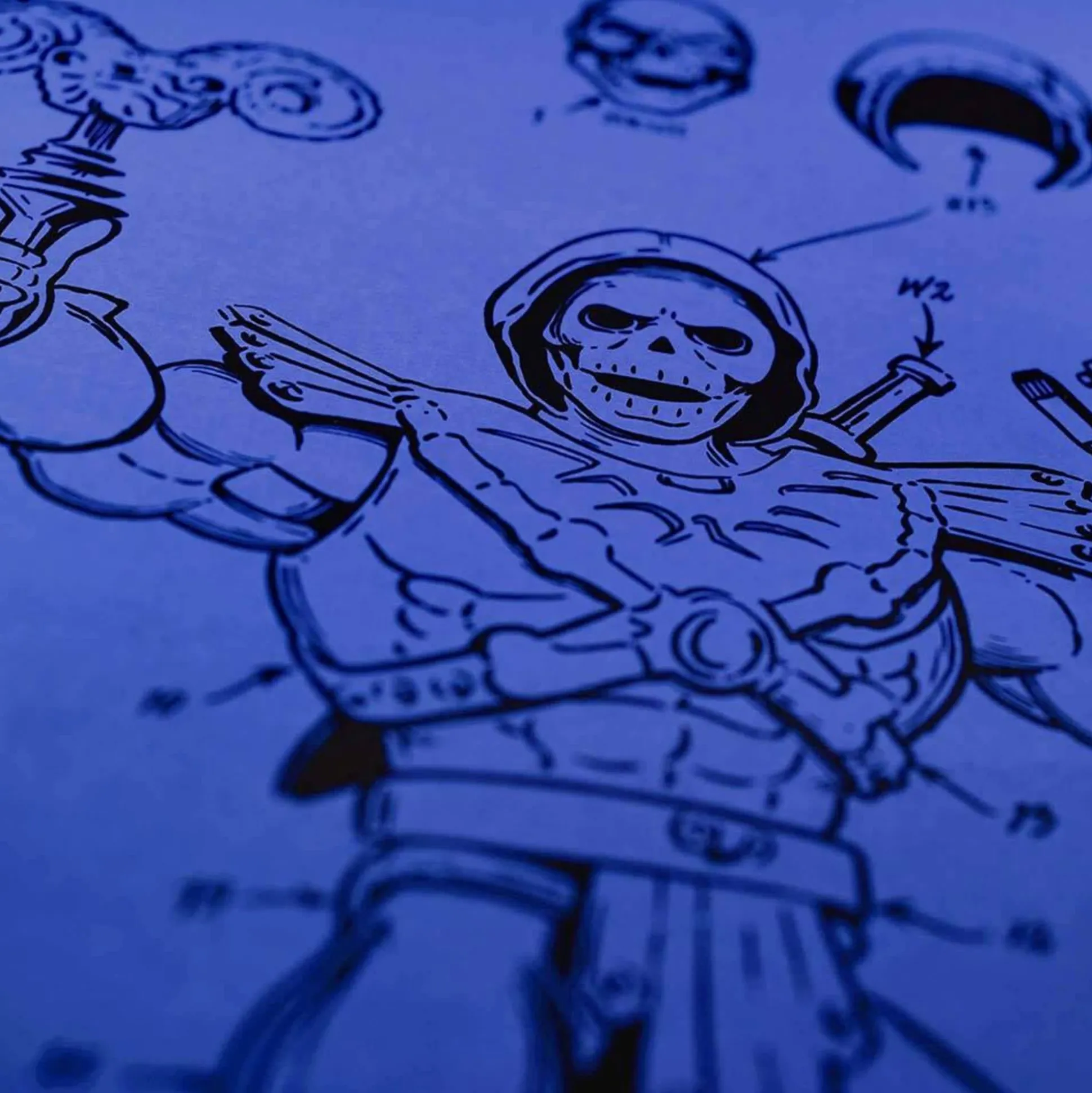 Art of Engineering Skeletor Print