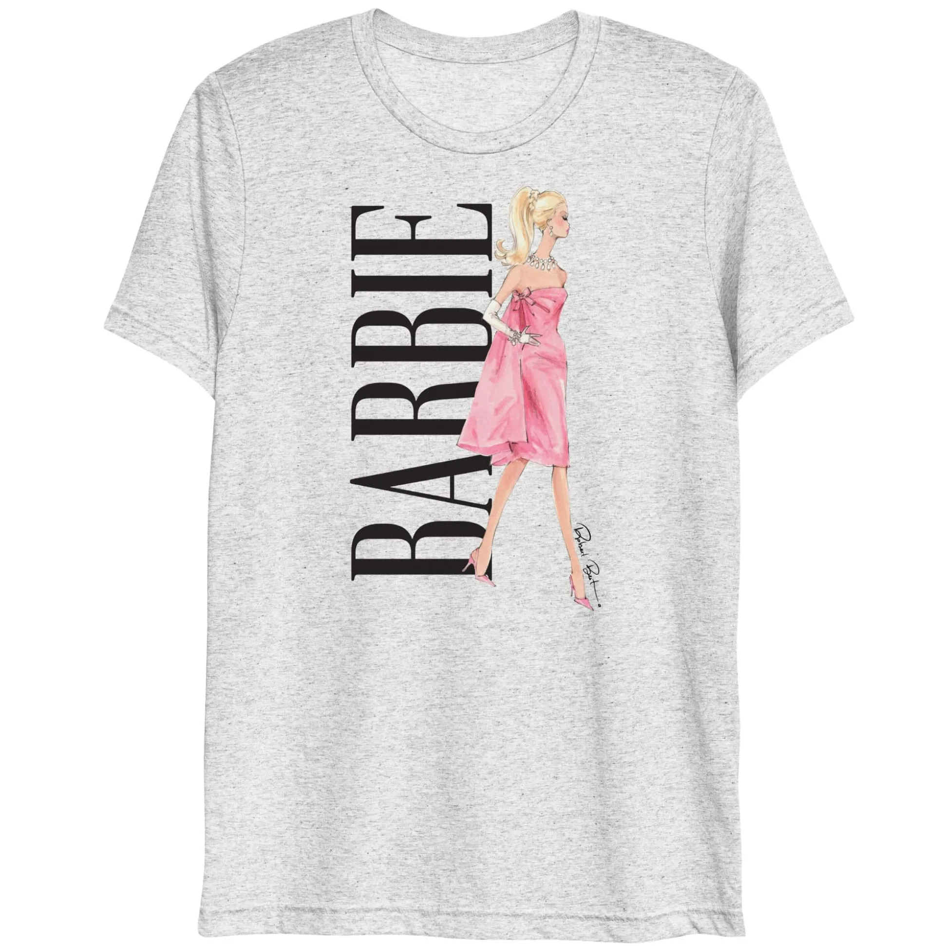 Barbie Artist Series Robert Best Grey T-shirt