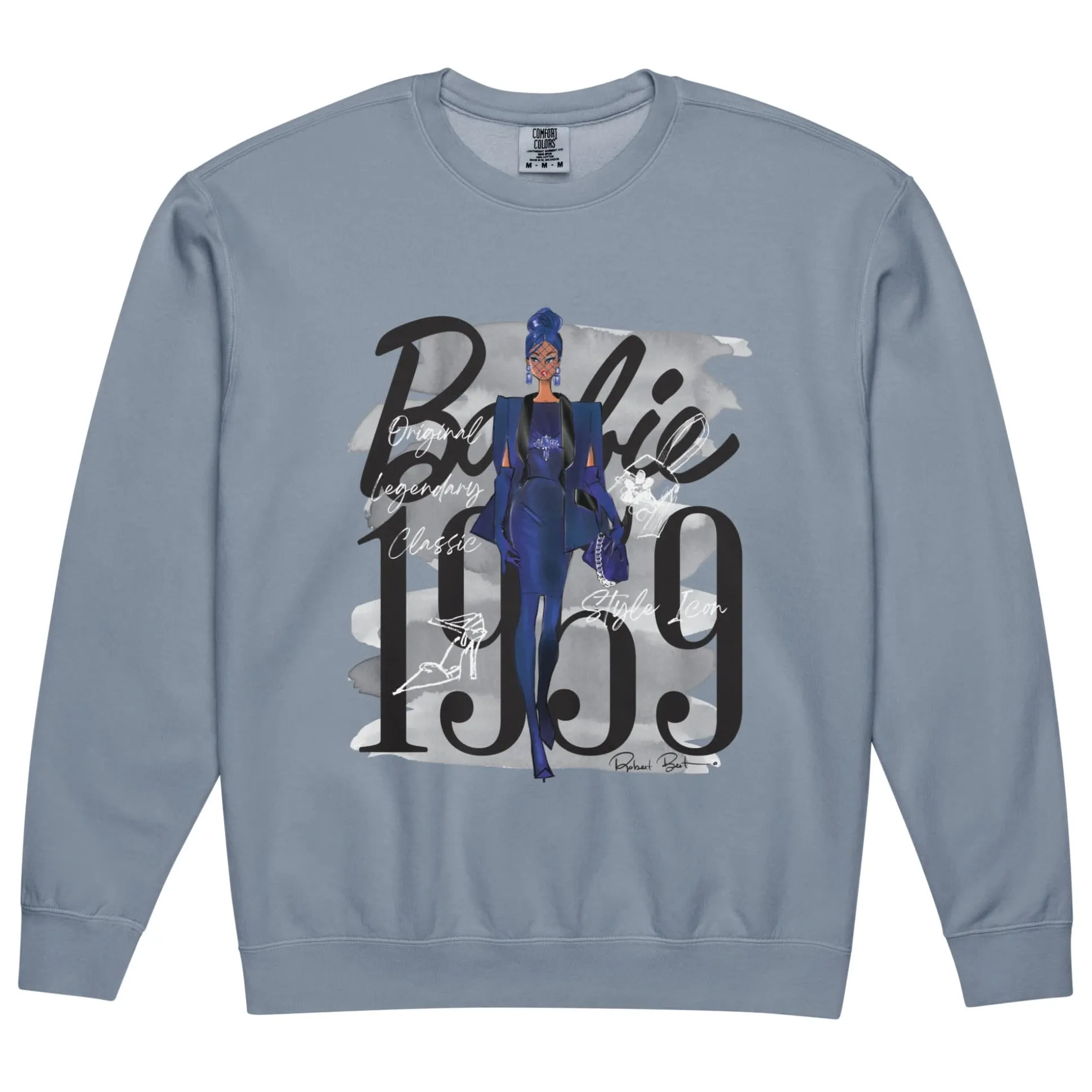 Barbie Artist Series Robert Best Blue Sweatshirt