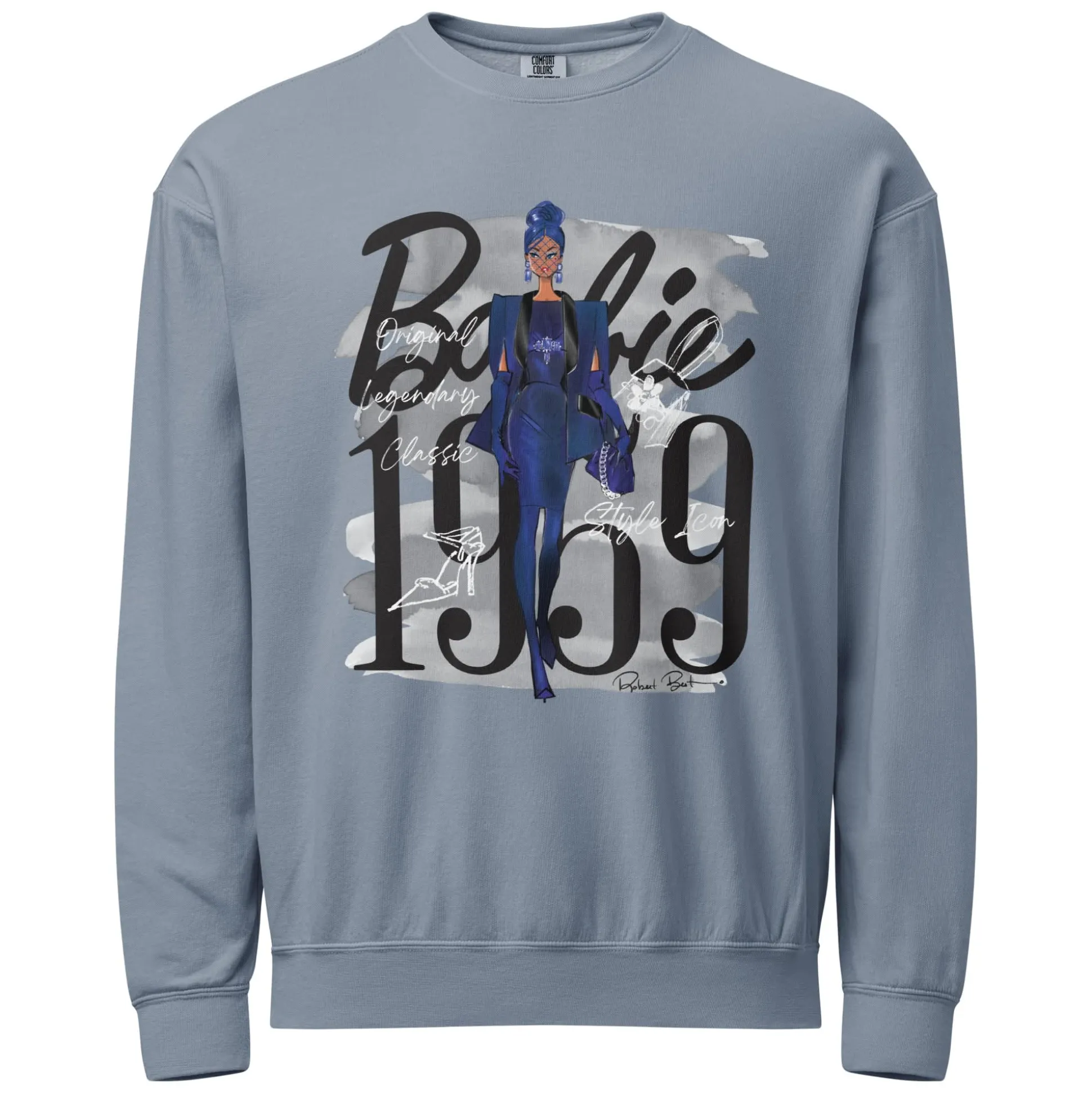 Barbie Artist Series Robert Best Blue Sweatshirt