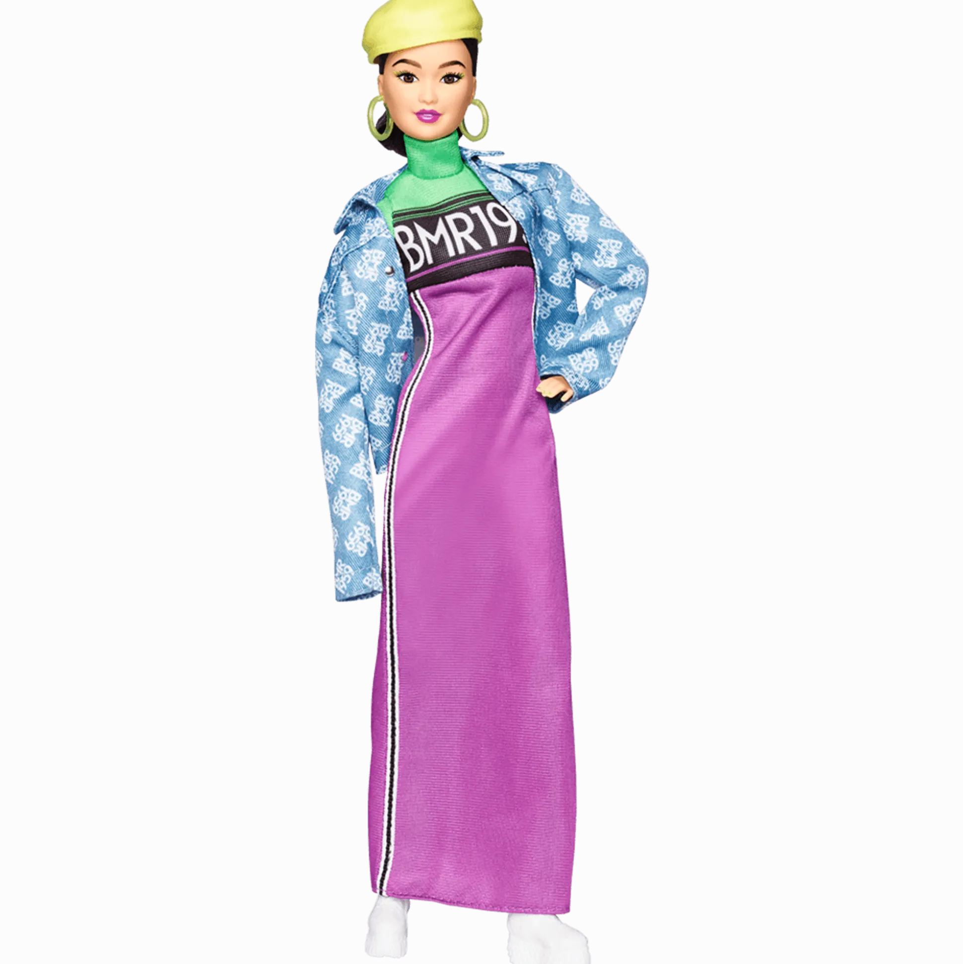 Barbie BMR1959 Doll - Neon Motocross Dress & Oversized Denim Jacket
