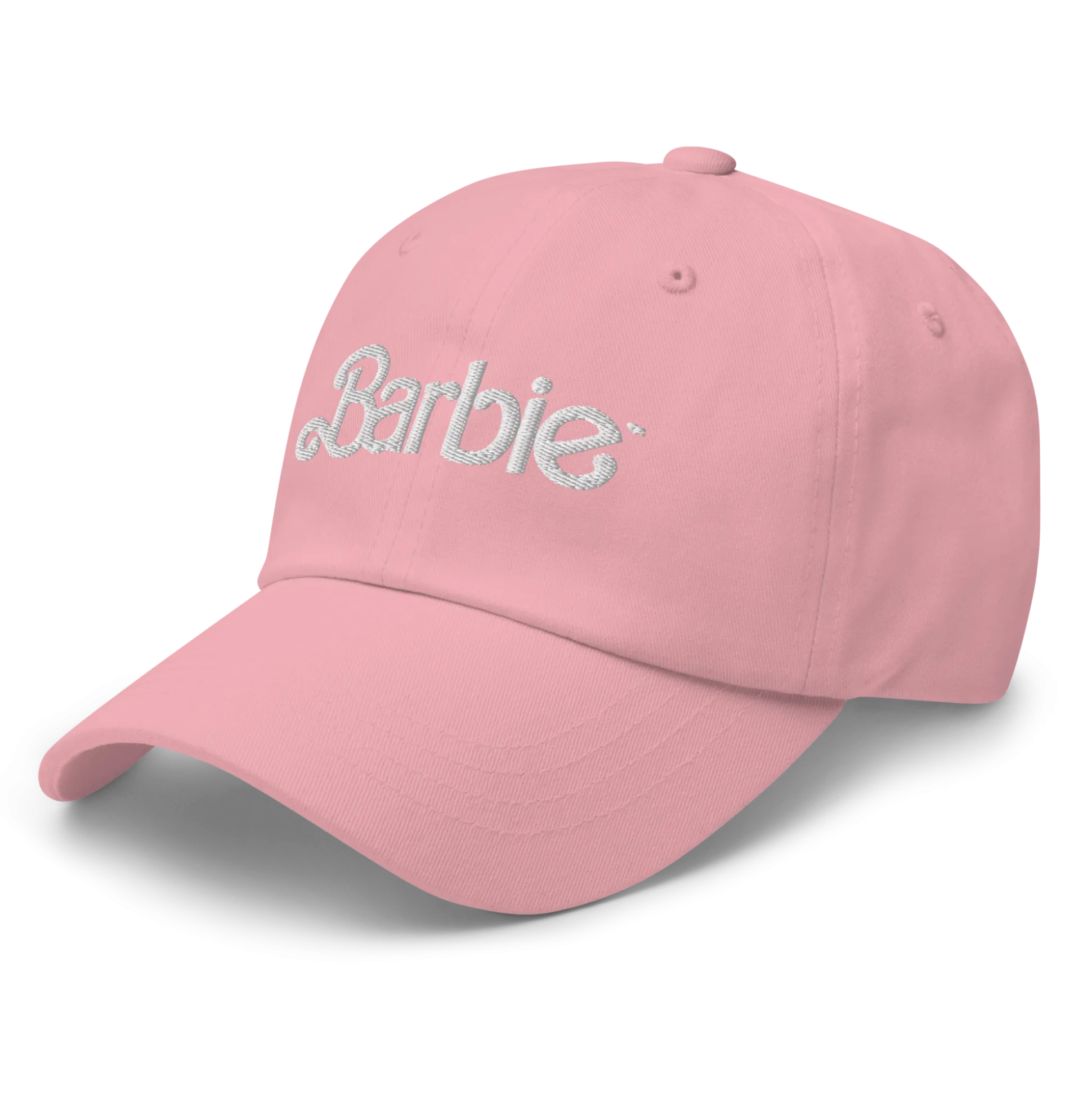 Barbie Classic Logo Pink Baseball Hat