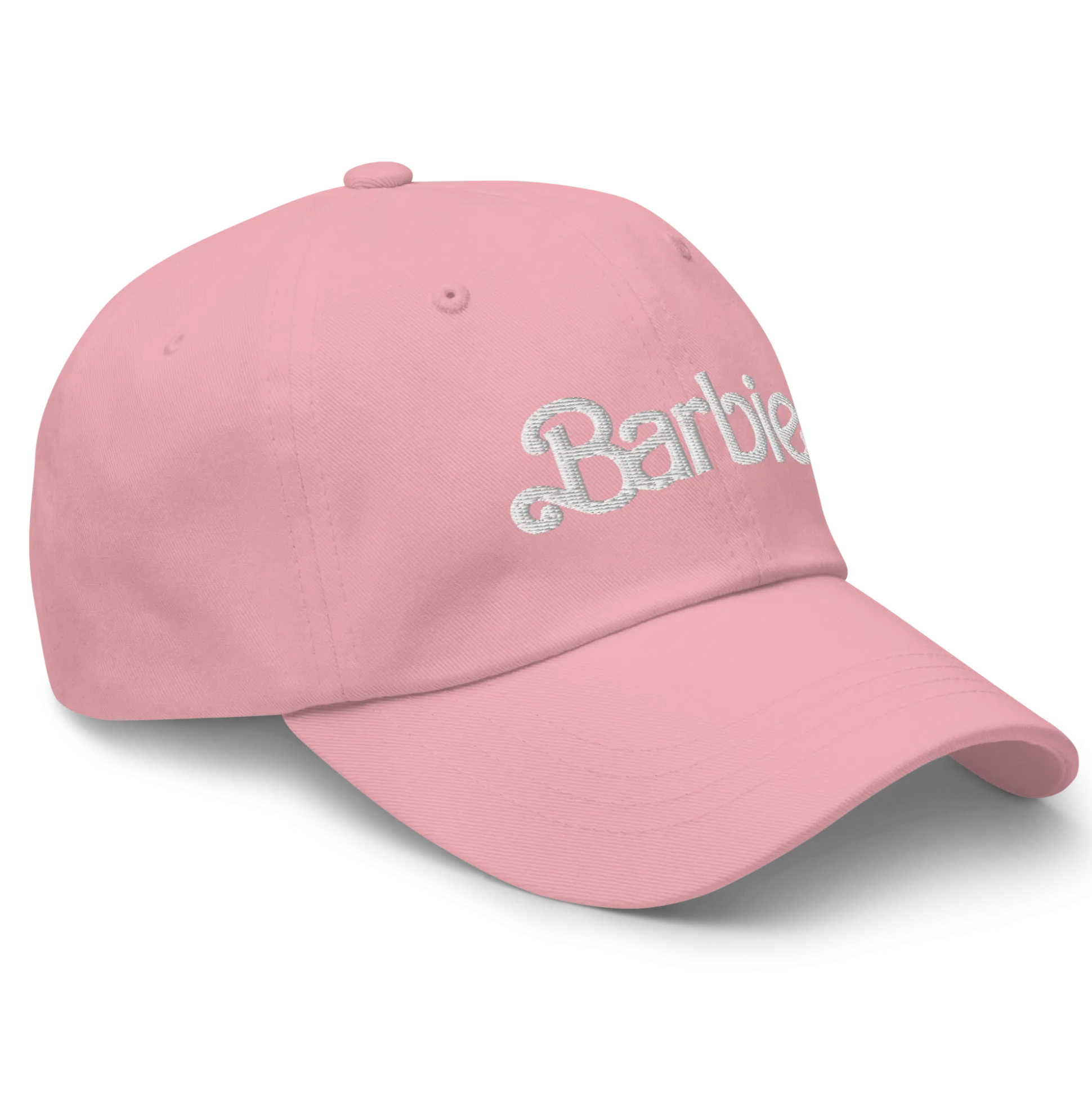 Barbie Classic Logo Pink Baseball Hat
