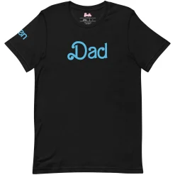 Barbie Dad Ken Black T-Shirt