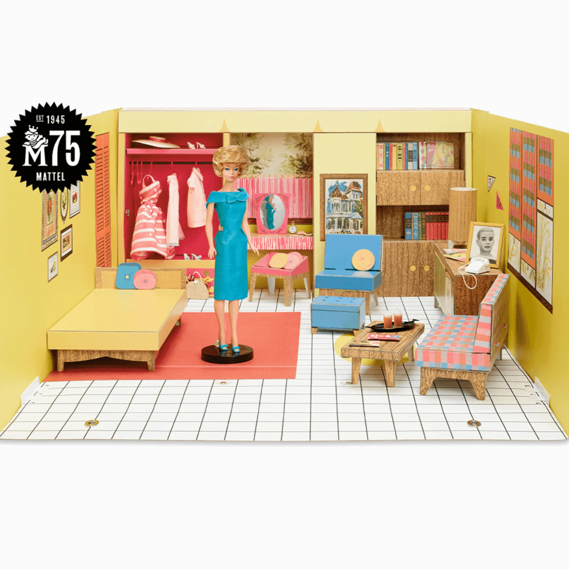 Barbie Dream House By Mattel, Inc. Doll, House and Accessories