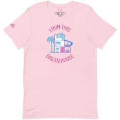 Barbie I Run This Dreamhouse Pink T-Shirt
