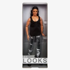 Barbie Looks Doll (Ken Doll Long Brunette Hair)