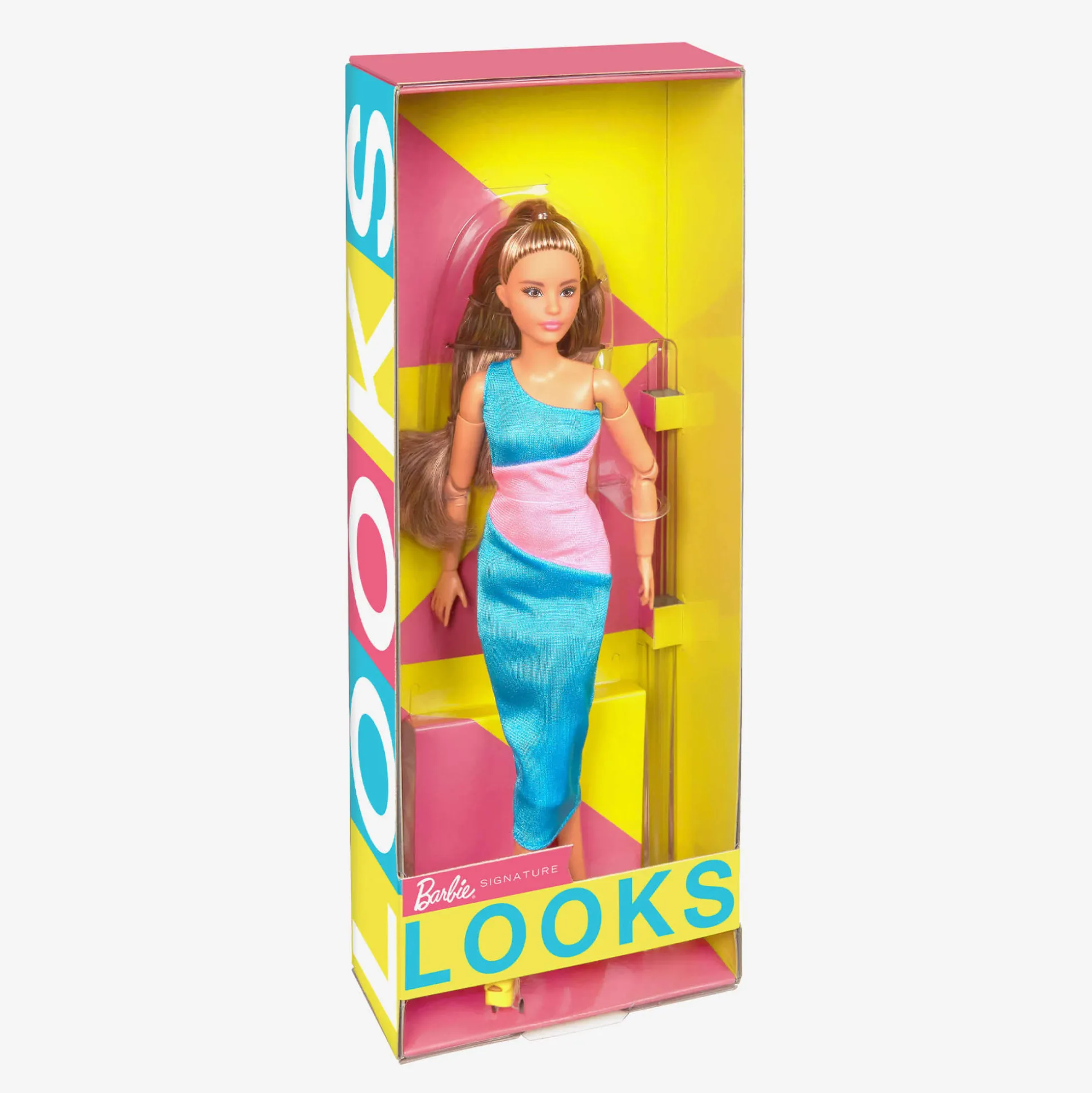 Barbie Looks Doll (Petite, Long Brunette Hair)