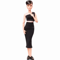 Barbie Looks Doll (Petite, Brunette Pixie Cut)