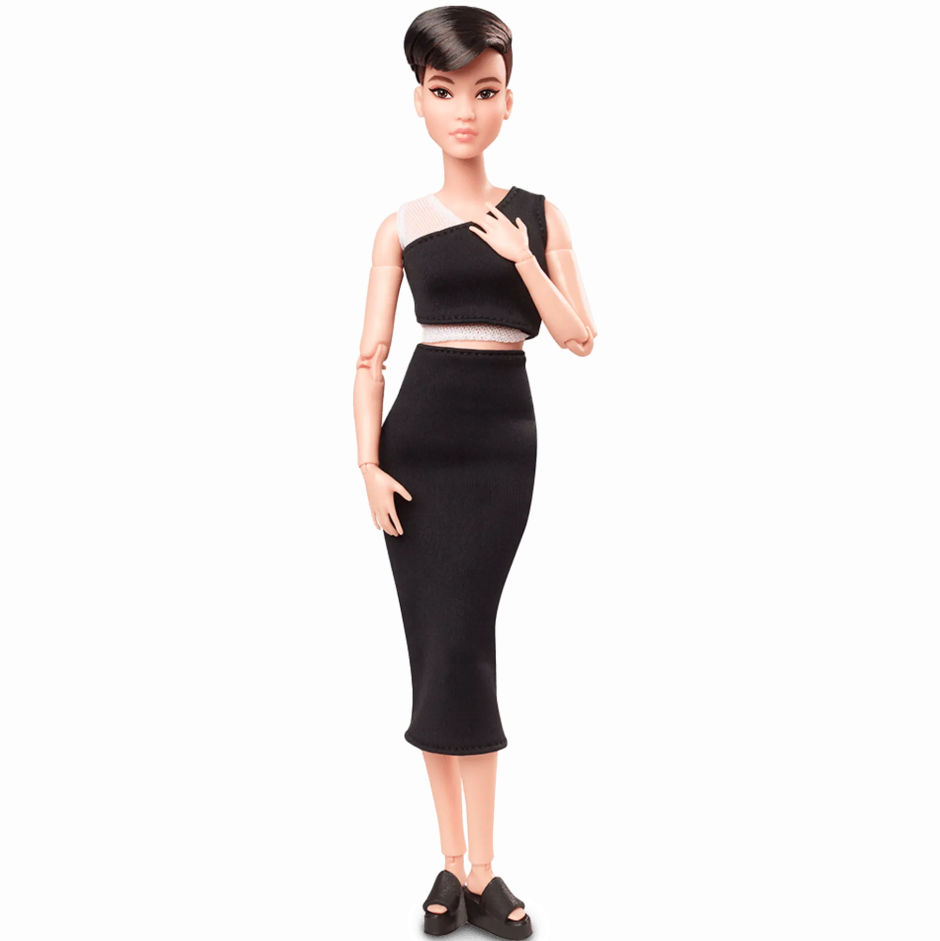 Barbie Looks Doll (Petite, Brunette Pixie Cut)