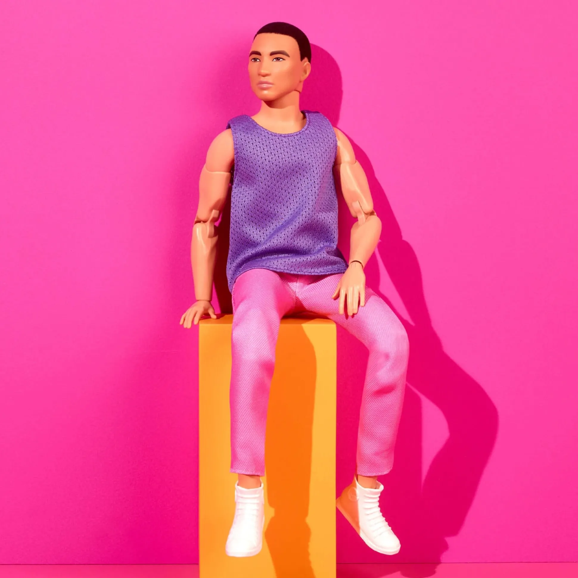 Barbie Looks Ken Doll (Original, Short Black Hair)