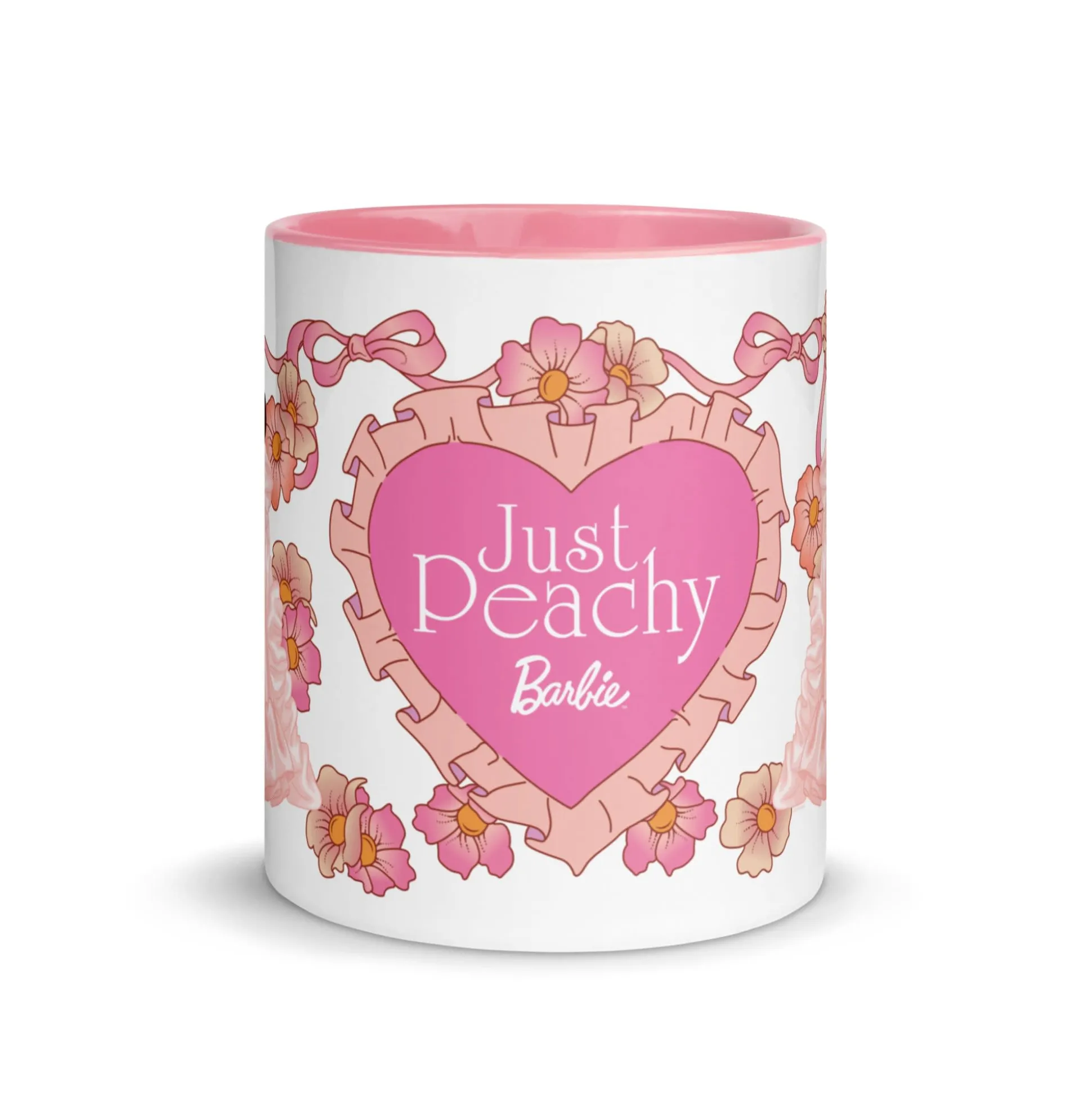 Barbie Peaches 'n Cream White Mug