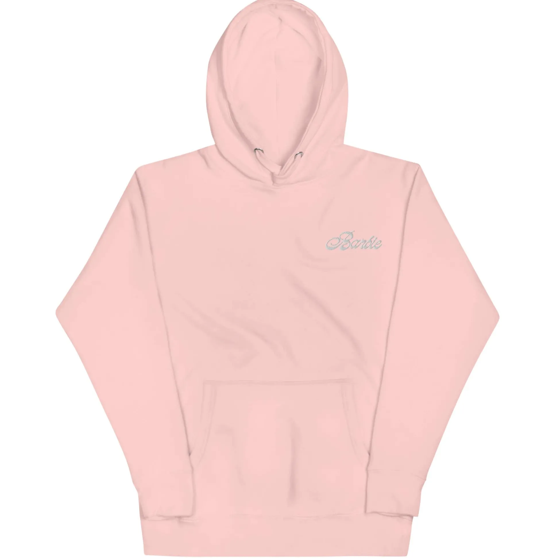 Barbie Rise and Shine Embroidered Pink Hoodie