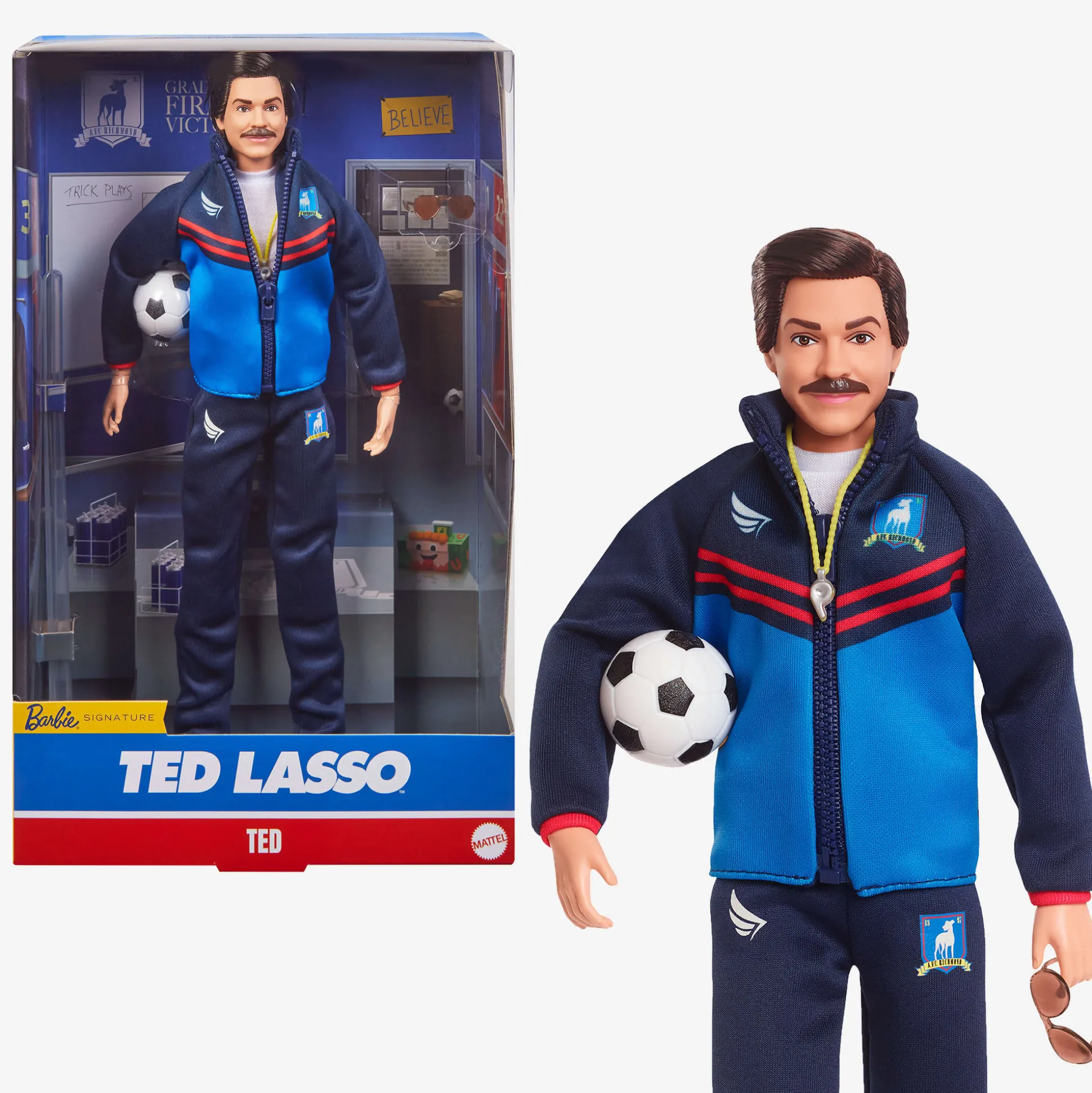 Barbie Signature Ted Lasso Doll