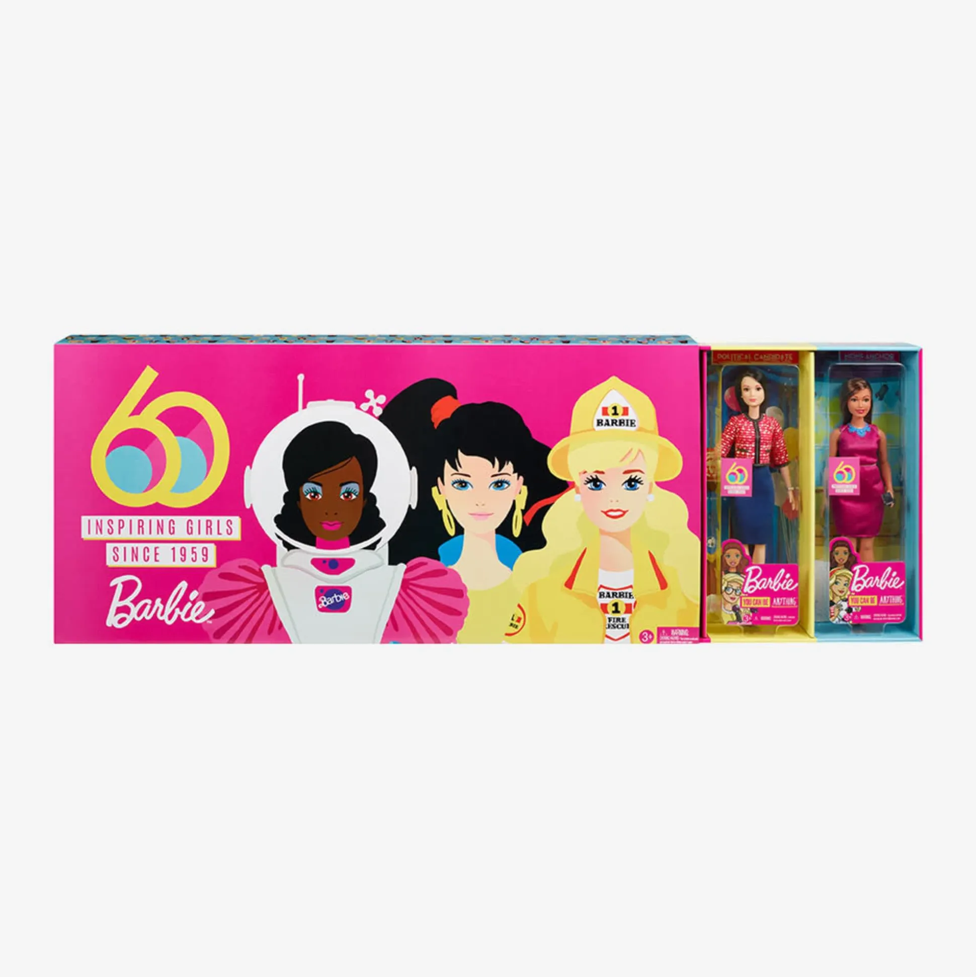 Barbie 60th Anniversary Careers Dolls Limited Edition Bundle