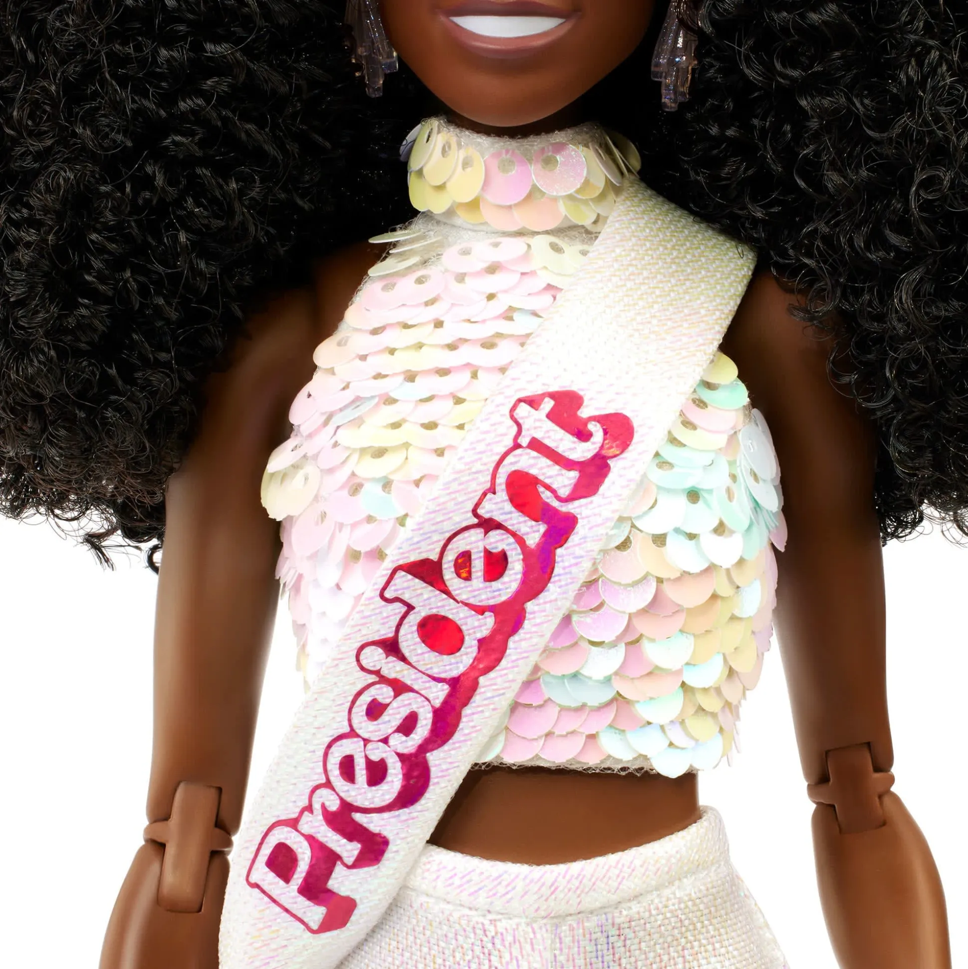 Barbie The Movie Disco President Barbie Doll