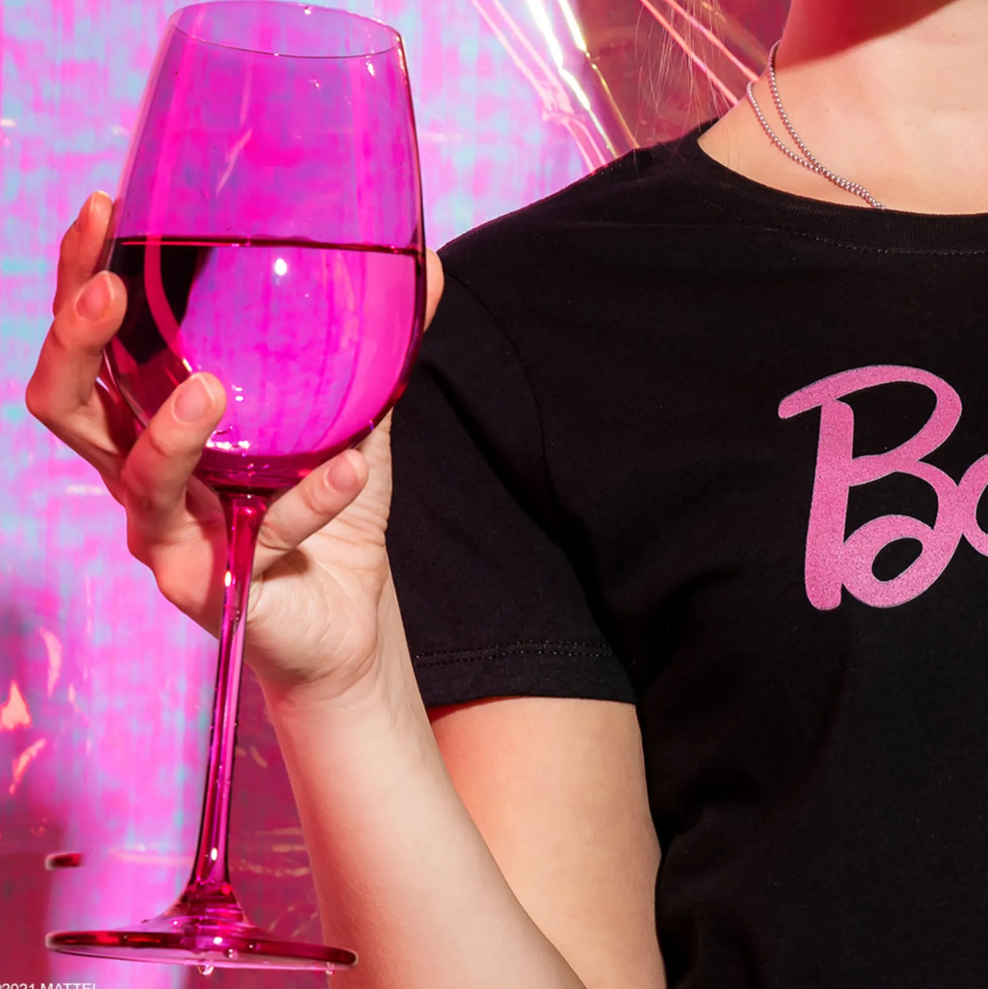 Barbie™ X Dragon Glassware® Wine Glasses