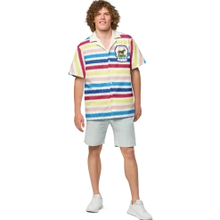 Beach Allan Button Front Shirt - Barbie the Movie