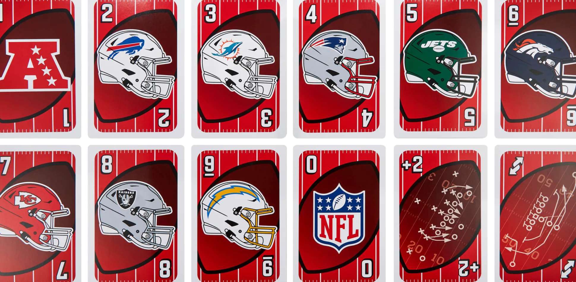 Giant UNO NFL