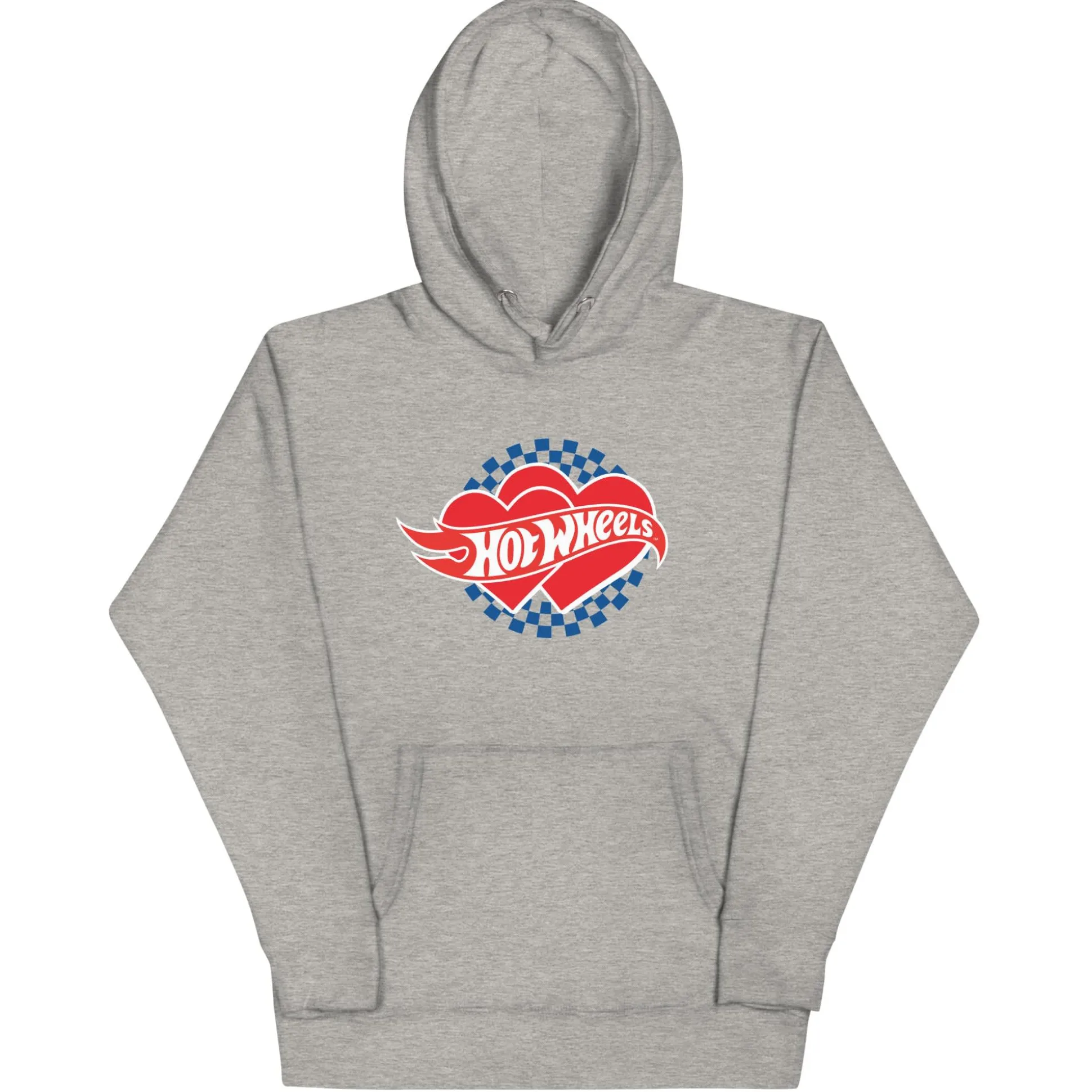 Hot Wheel Checkered Hearts Hoodie