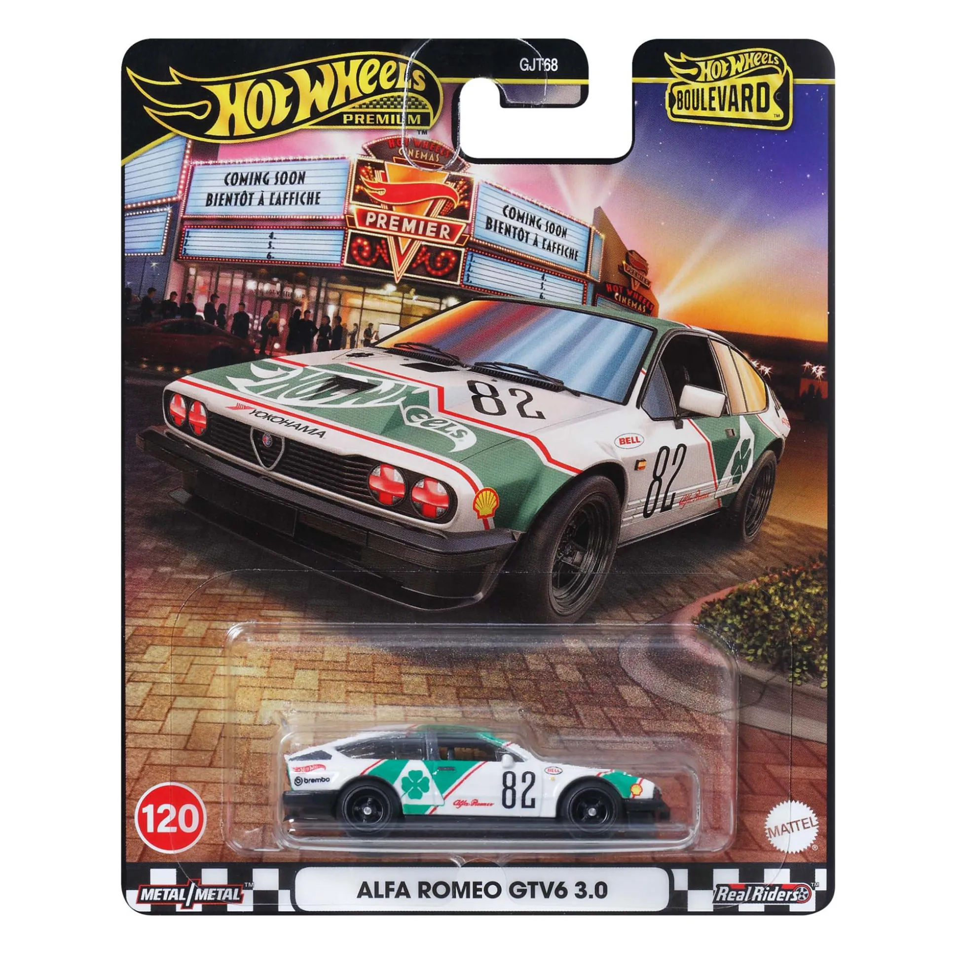 Hot Wheels Boulevard Vehicle Alfa Romeo GTV6 3.0
