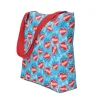 Hot Wheels Heart with Flame Tote Bag
