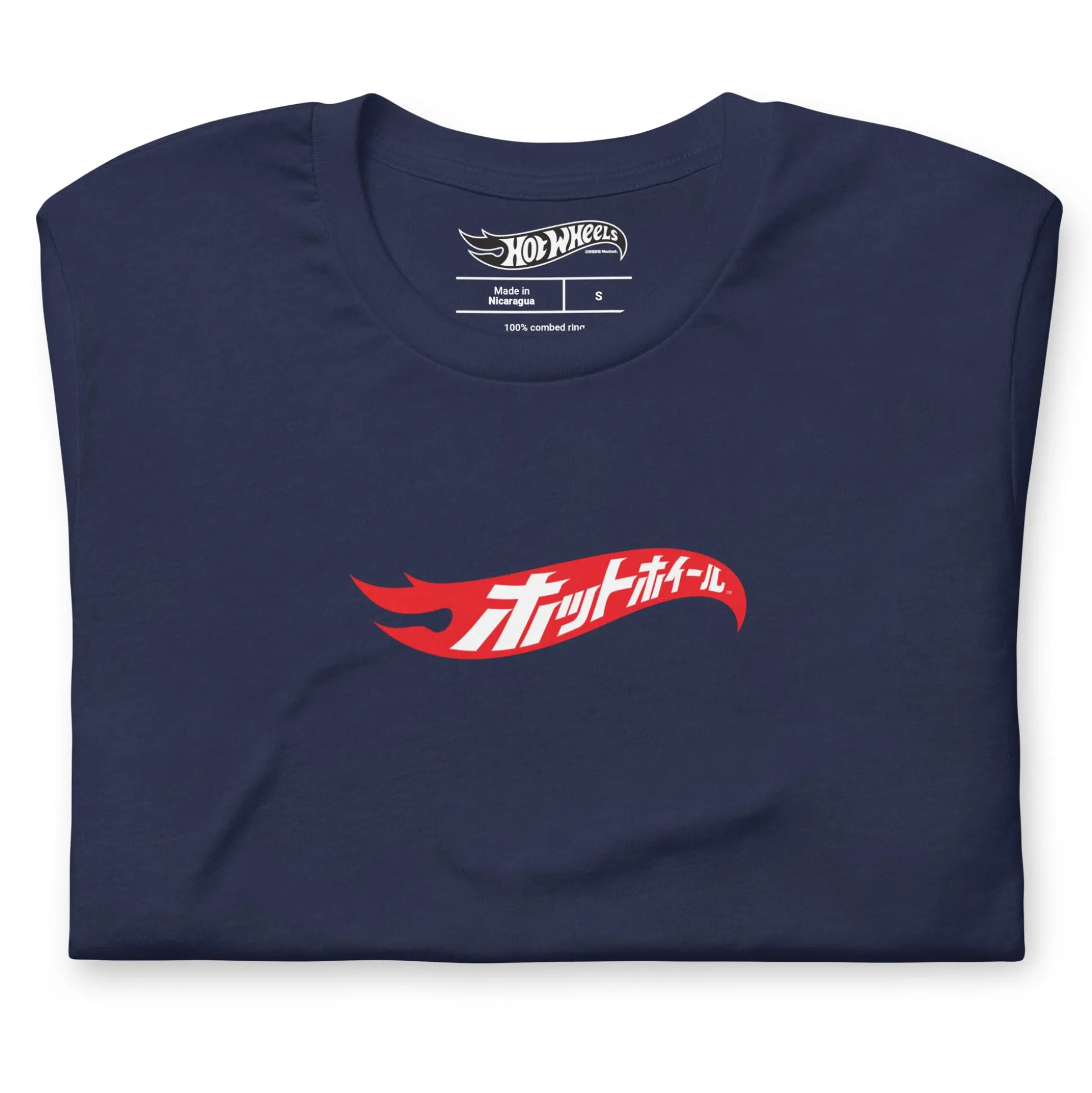 Hot Wheels in Katakana Navy T-Shirt
