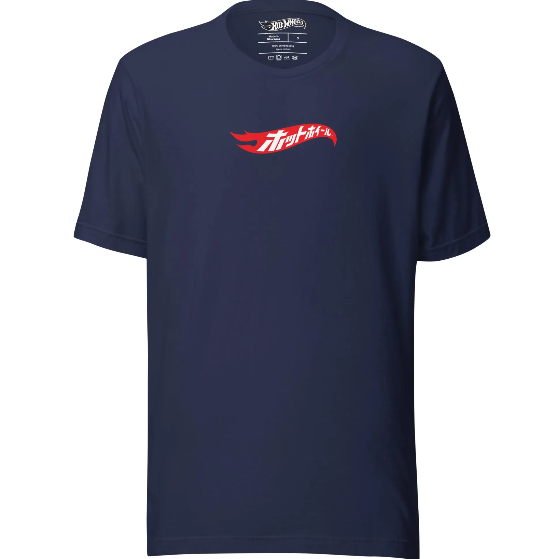 Hot Wheels in Katakana Navy T-Shirt