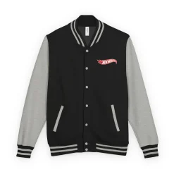 Hot Wheels Logo Black Varsity Jacket