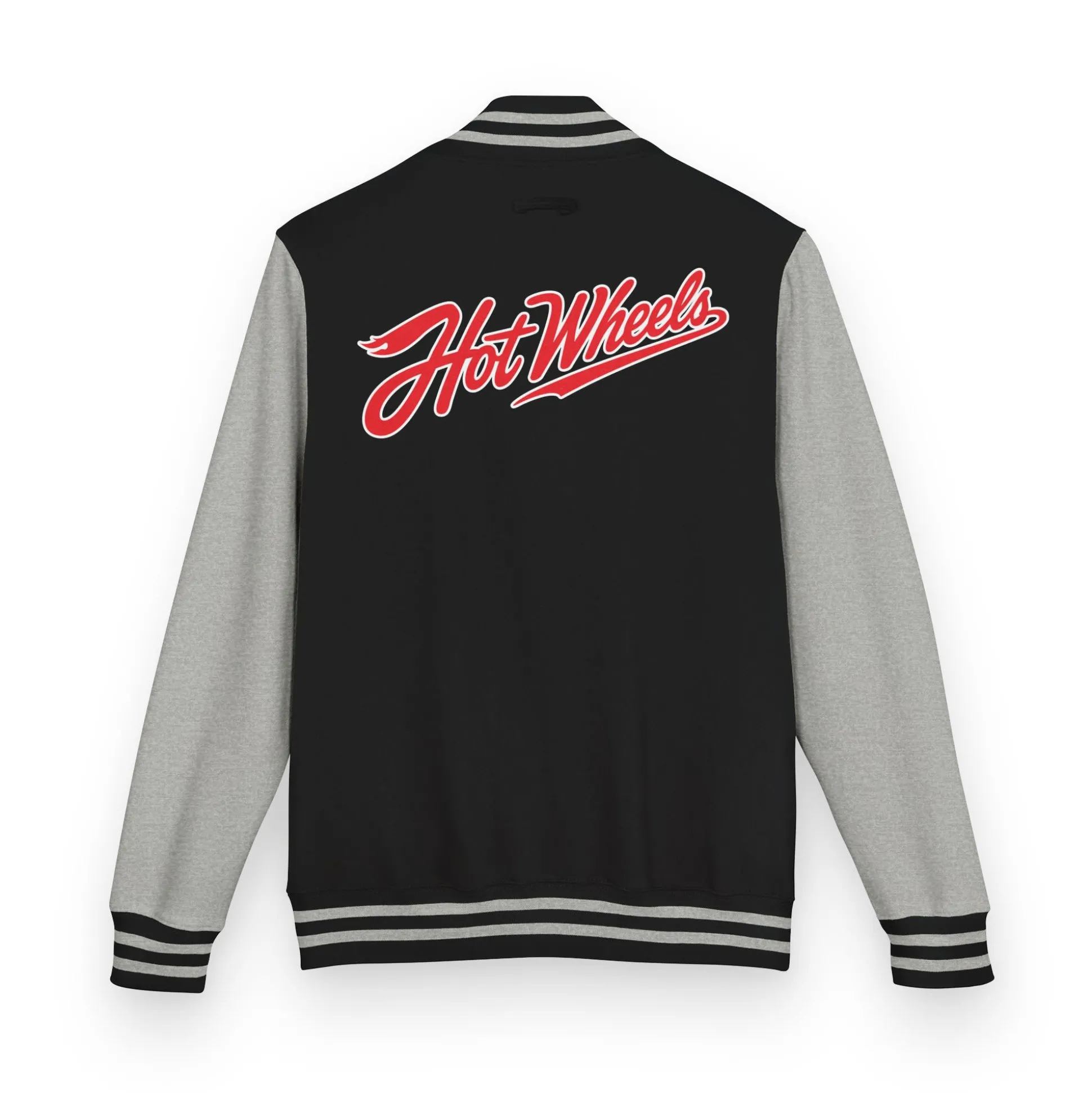 Hot Wheels Logo Black Varsity Jacket