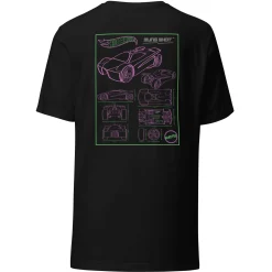 Hot Wheels MC Revealed Fan-Designed Black T-Shirt