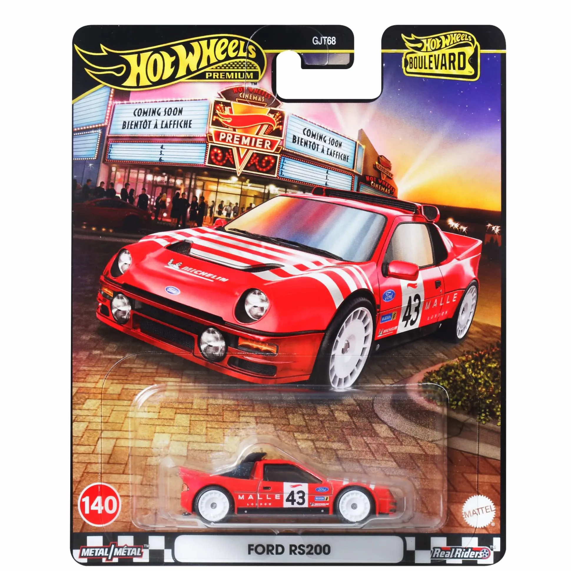 Hot Wheels Premium Boulevard Ford RS200