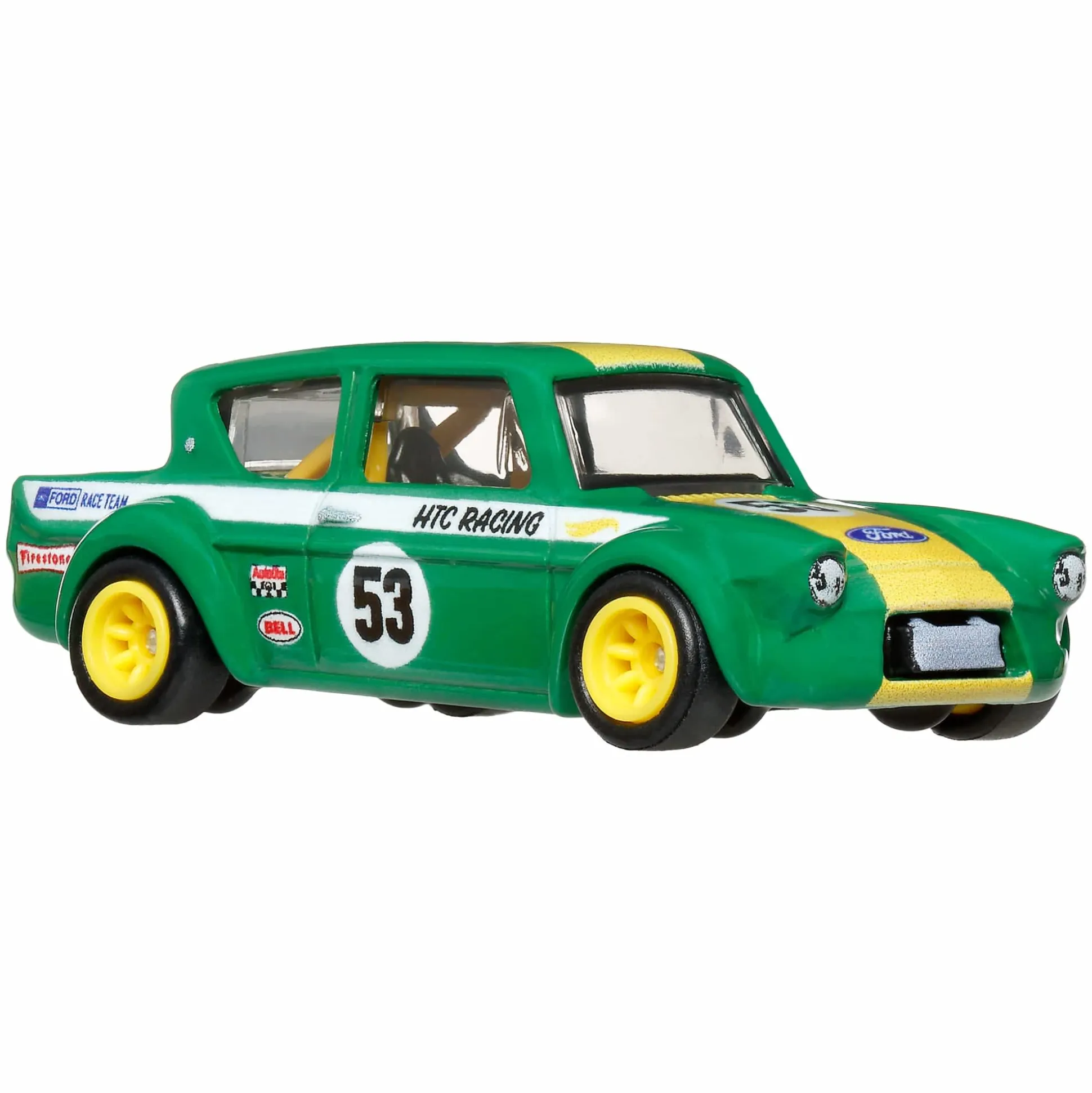 Hot Wheels Premium Car Culture 2-Pack Custom / Personnalisé '64 Galaxie 500 & '67 Ford Anglia Racer Voiture De Course