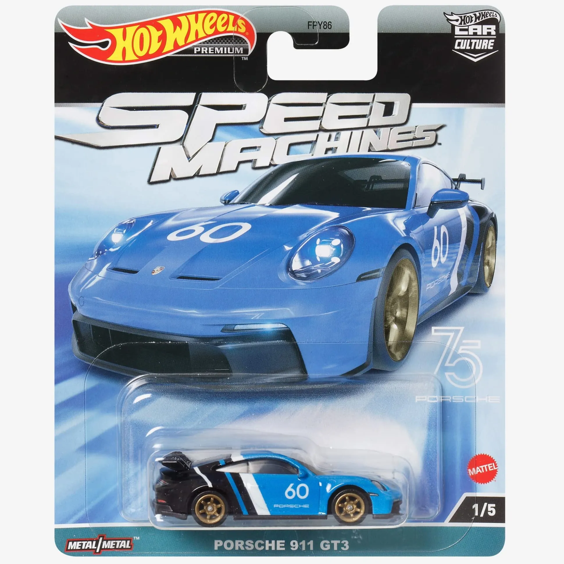 Hot Wheels Car Culture Circuit Legends Porsche 911 GT3