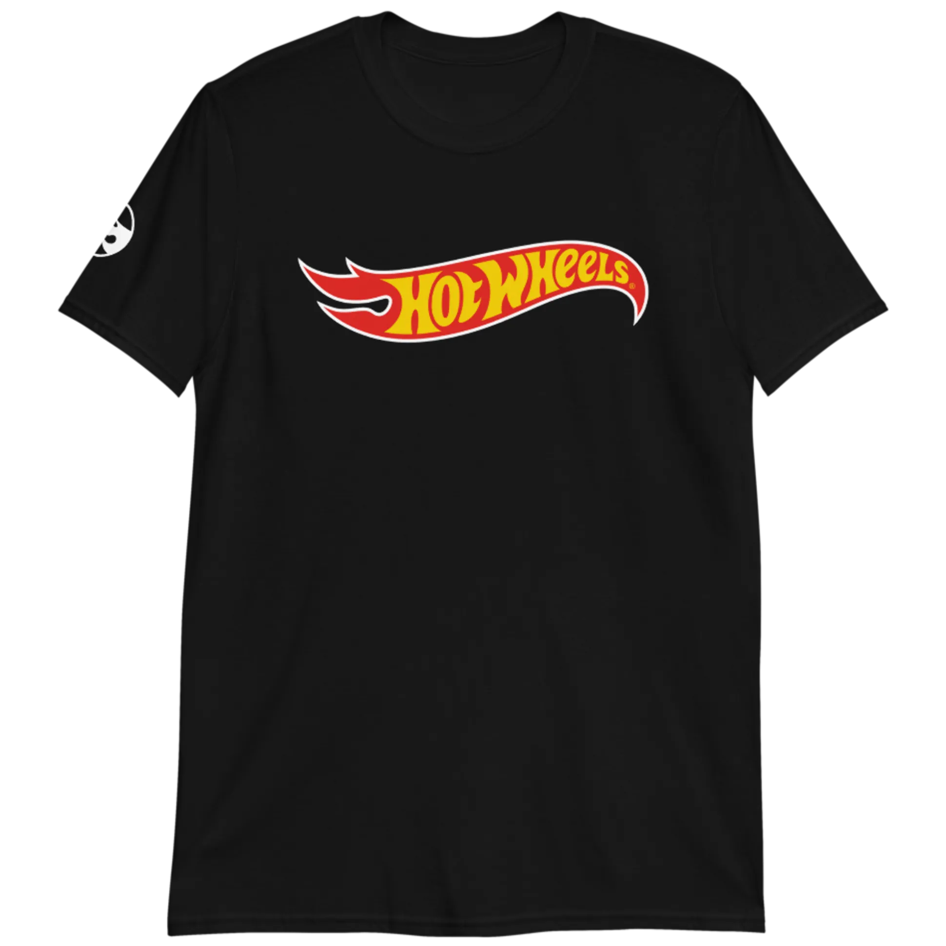 Hot Wheels Core Logo Short-Sleeve Black Unisex T-Shirt
