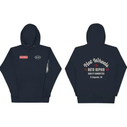 Hot Wheels Customizable Auto Repair Mechanic Navy Hoodie