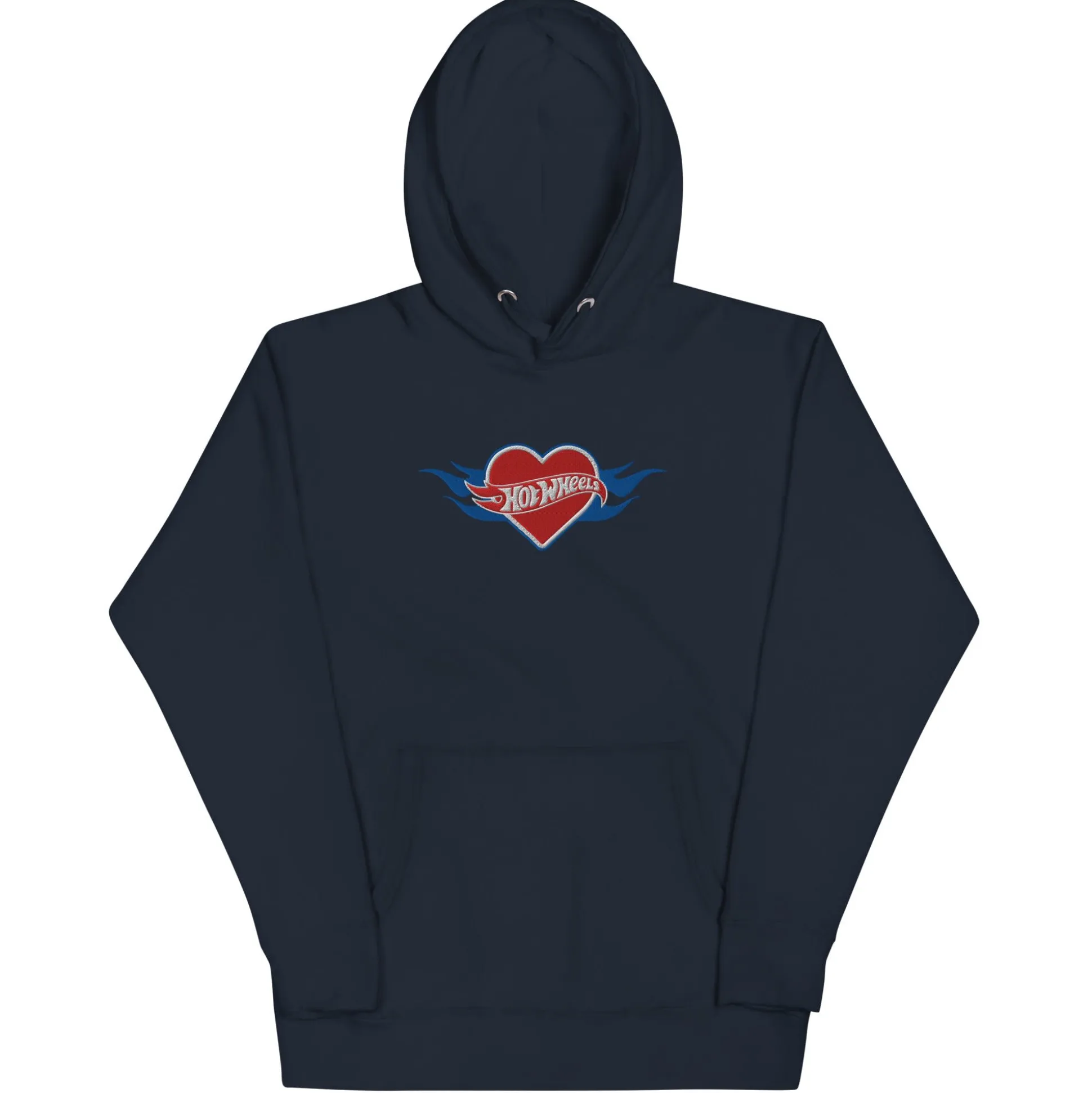 Hot Wheels Heart with Flame Hoodie