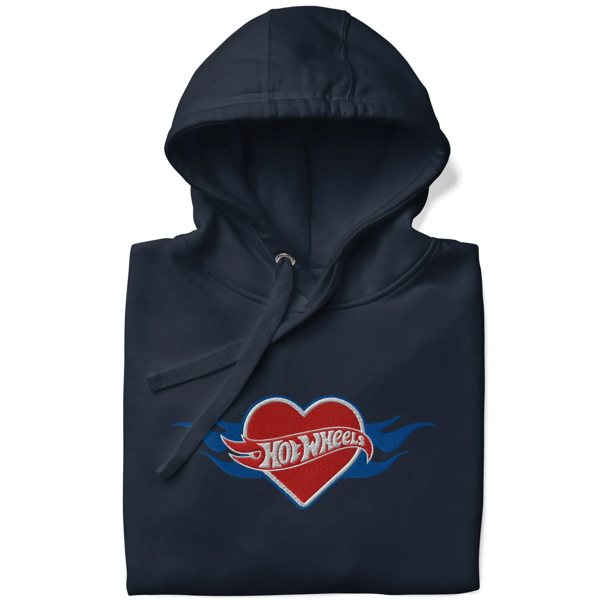Hot Wheels Heart with Flame Hoodie