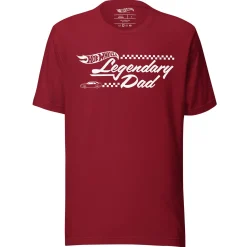Hot Wheels Legendary Dad Red T-Shirt